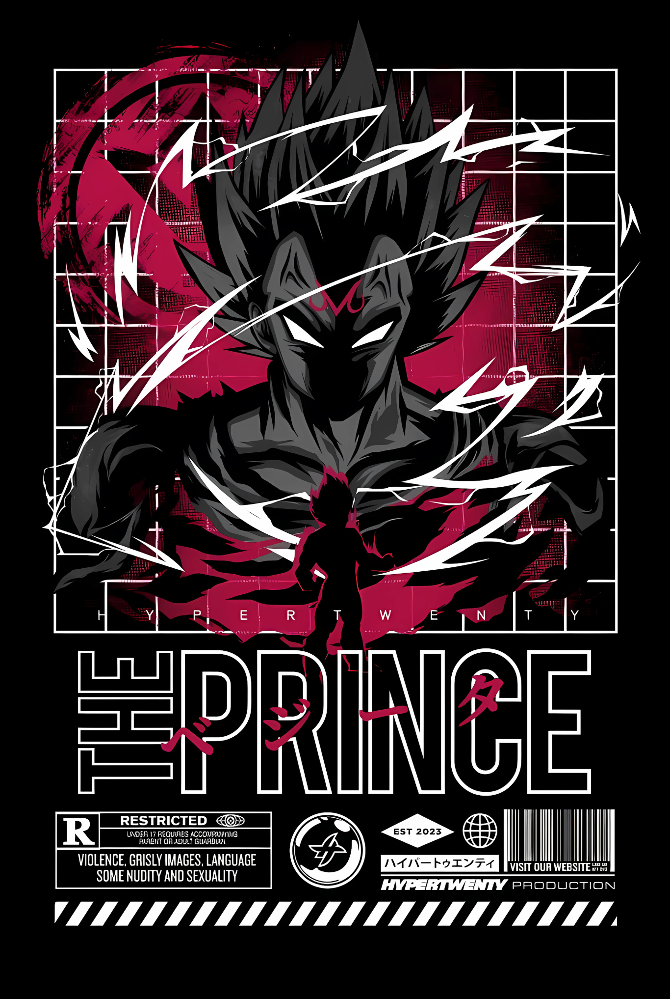 The Saiyan’s Pride Hoodie – Vegeta Edition