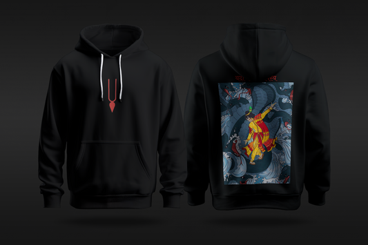 Krishna Kaliya Naag Hoodie
