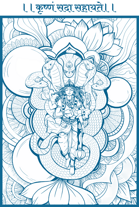 Vishnu Naag Leela Hoodie
