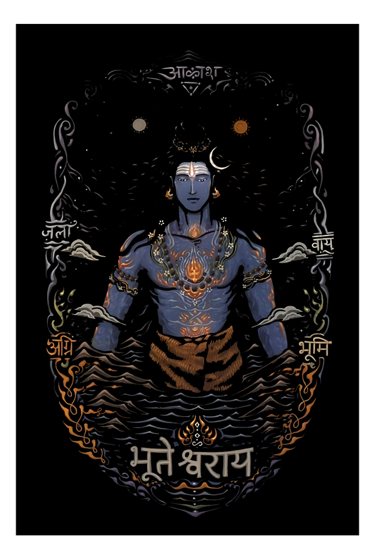 Shiva Meditation Hoodie