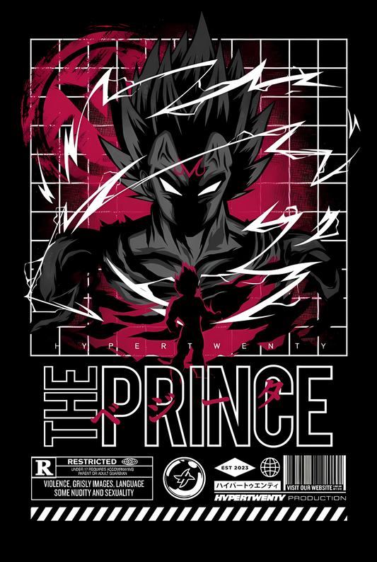 The Saiyan’s Pride Hoodie – Vegeta Edition