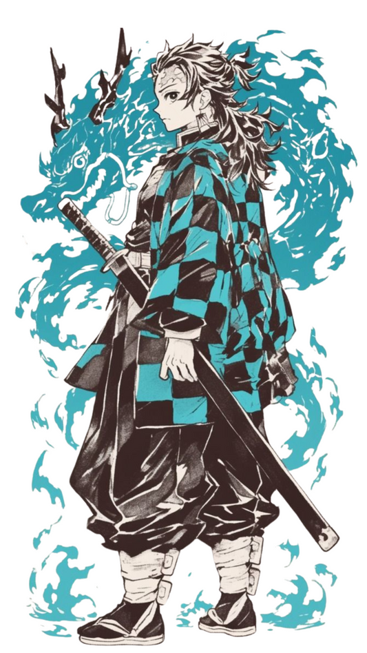 The Burning Spirit Hoodie – Tanjiro Kamado Edition