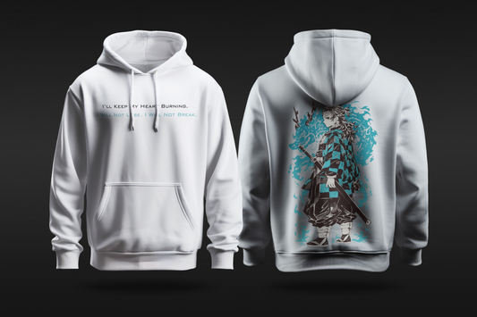 The Burning Spirit Hoodie – Tanjiro Kamado Edition